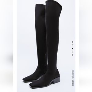 NWT Zara Tall Stretch Boots